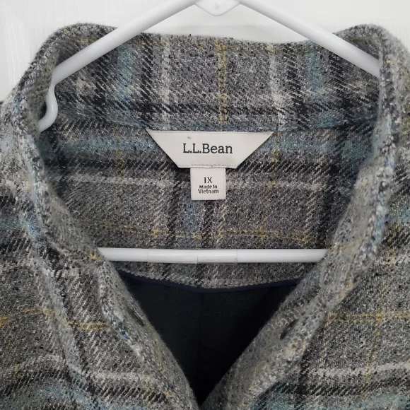 L.L.Bean Winter Coat Women's Size 1X - Picture 3 of 7